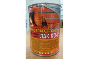 КРЕМНИЙОРГАНИЧЕСКИЕ ЛАКИ