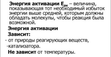 Энергия активации